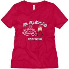 Ladies Relaxed Fit V-Neck Tee