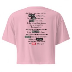 Ladies Festival Cali Crop Top Tee