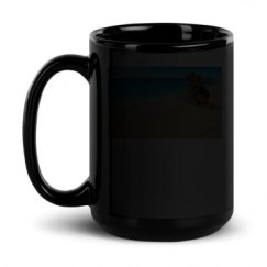 15oz Black Glossy Mug