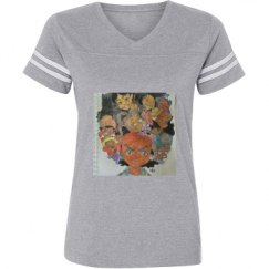 Ladies Relaxed Fit Vintage Sports Tee