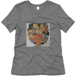 Ladies Relaxed Fit Super Soft Triblend Tee