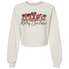 Women's Raglan Pullover Fleece