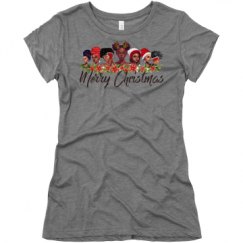 Ladies Slim Fit Super Soft Triblend Tee