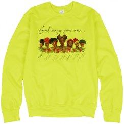 Unisex Neon Crewneck Sweatshirt