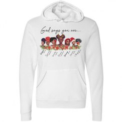 Unisex Fleece Pullover Midweight Hoodie