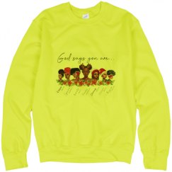 Unisex Neon Crewneck Sweatshirt