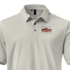 adidas Space-Dyed Polo Shirt