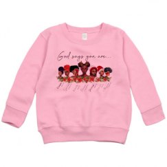 Toddler Crewneck Basic Promo Sweatshirt