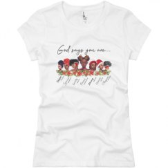 Ladies Slim Fit Basic Promo Jersey Tee