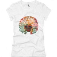 Ladies Slim Fit Basic Promo Jersey Tee