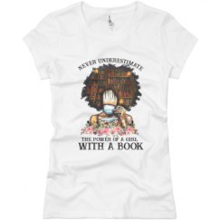 Ladies Slim Fit Basic Promo Jersey Tee