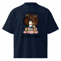 Unisex Organic Oversized High Neck T-Shirt