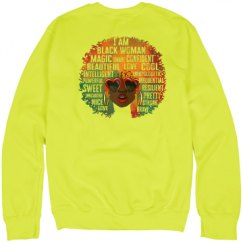 Unisex Neon Crewneck Sweatshirt