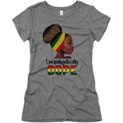 Ladies Slim Fit Super Soft Triblend Tee