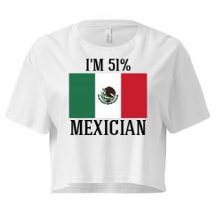 Ladies Festival Cali Crop Top Tee