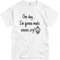 Onions cry