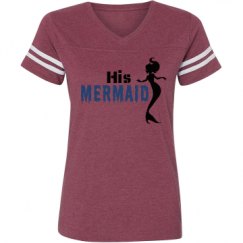 Ladies Relaxed Fit Vintage Sports Tee