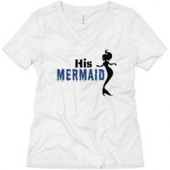 Ladies Relaxed Fit V-Neck Tee