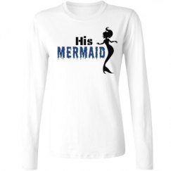 Ladies Relaxed Fit Basic Long Sleeve Tee