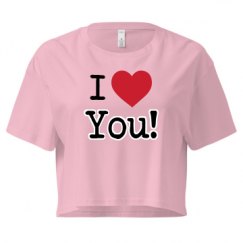 Ladies Festival Cali Crop Top Tee