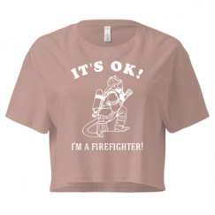 Ladies Festival Cali Crop Top Tee