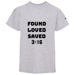 Youth Champion Short Sleeve Tagless Tee