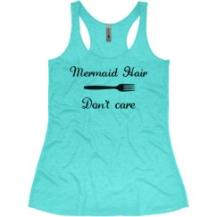 Ladies Slim Fit Super Soft Racerback Triblend Tank