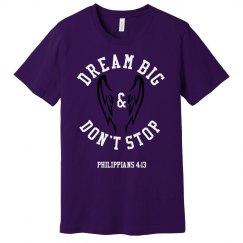 Men's purple t shirt