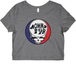 Ladies Slim Fit Crop Top Tee