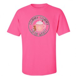 Unisex Ultra Cotton Safety Neon Crewneck Tee