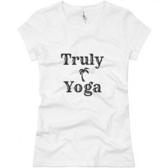 Ladies Slim Fit Basic Promo Jersey Tee