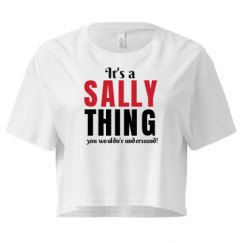 Ladies Festival Cali Crop Top Tee