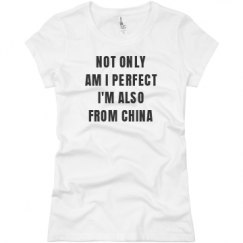 Ladies Slim Fit Basic Promo Jersey Tee
