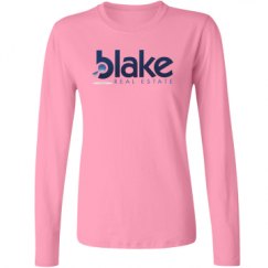 Ladies Relaxed Fit Basic Long Sleeve Tee