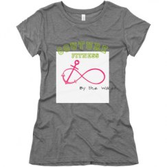 Ladies Slim Fit Super Soft Triblend Tee