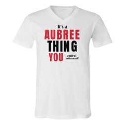 Unisex V-Neck Jersey Tee