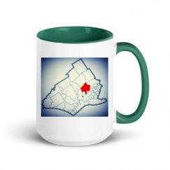 15oz Ceramic Mug with Color Inside