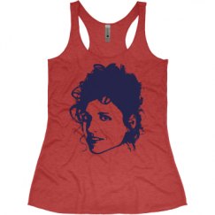 Ladies Slim Fit Super Soft Racerback Triblend Tank