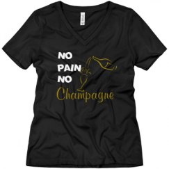 Ladies Relaxed Fit V-Neck Tee