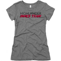 Ladies Slim Fit Super Soft Triblend Tee