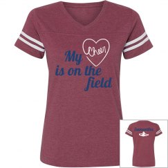 My heart is on the field