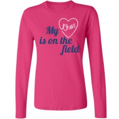 Ladies Relaxed Fit Basic Long Sleeve Tee