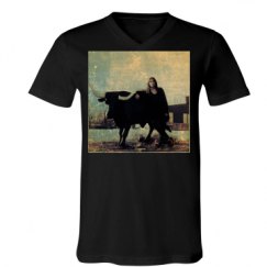 Unisex V-Neck Jersey Tee