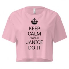 Ladies Festival Cali Crop Top Tee