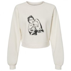Women's Raglan Pullover Fleece
