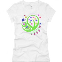 Ladies Slim Fit Basic Promo Jersey Tee