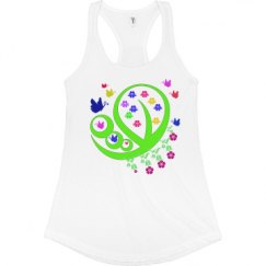 Ladies Slim Fit Racerback Tank Top
