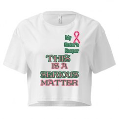 Ladies Festival Cali Crop Top Tee