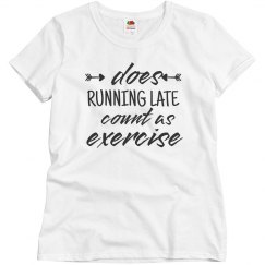 Does Running Late Count As Exercise?