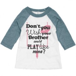 Toddler 3/4 Sleeve Raglan Tee